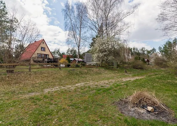 Big House With Sauna, 25-metre From The Дом отдыха Borek (Kartuzy)
